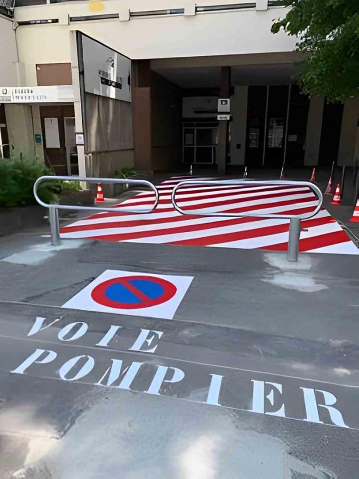 Création de marquage au sol Grenoble